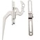 PRIME-LINE Truth TH 23094 Casement Locking Handle, Diecast, White, Keeper (Single Pack