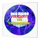 3dRose Bowling Ball Exterminator 8x8 Iron on Heat Transfer for White Material