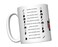 CJ Artisans Big Bang Theory Rock Paper Scissors Lizard Spock Coffee Mug (RPS
