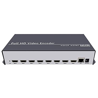 iseevy 8ch 1080P H.264 HDMI Video Encoder Support SRT RTMP RTMPS RTSP UDP HTTP
