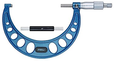 Fowler 52-240-005-1, Outside Inch Micrometer With 4-5" Measuring Range, Factory
