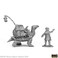 Reaper Miniatures Dreadmere TortoiseDrayman44053 Bones Black Plastic Figure
