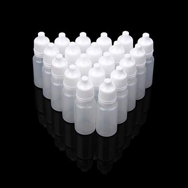 Dropper Bottles US 50pcs 30ml Empty Plastic Squeezable Eye Liquid Dropper Sample