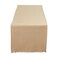 DII Everyday Collection, Fringed Solid Tabletop, Table Runner, 14x72, Stone Brown