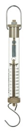 EISCO Newton Force Meter Spring Scale - Max Capacity 10N, 1 kg, Dual Scale Labeled.
