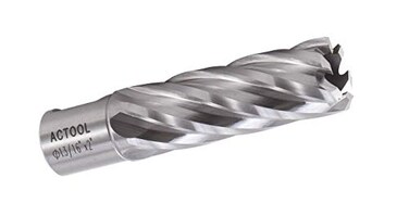 ACTOOL 13/16" Diameter &times; 2" Depth of Cut HSS ANNULAR Cutter with 3/4'' Weldon Shank
