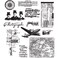 Stampers Anonymous - Tim Holtz - Cling Mounted Rubber Stamp Set - Warehouse District