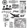 Stampers Anonymous - Tim Holtz - Cling Mounted Rubber Stamp Set - Warehouse District