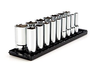 TEKTON 1/2 Inch Drive Deep 6-Point Socket Set, 16-Piece (3/8 - 1-5/16 in.SHD92005