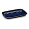 GET G.E.T. CS-117-CSB-EC Melamine Rectangular Serving Platter, 12" x 7.5", Blue (Set of 4