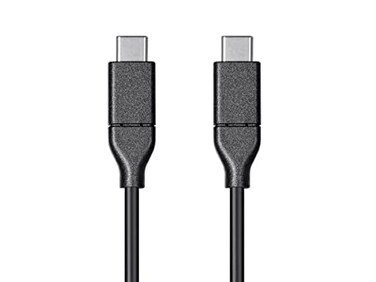 Monoprice Essentials USB-C to USB-C 2.0 Cable - 480Mbps, 5A, 26AWG, 4m (13.1 ftBlack