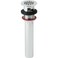 Elkay LK174 1-1/2" Chrome Plated Brass Drain Fitting with Perforated Grid and Tailpiece