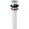 Elkay LK174 1-1/2" Chrome Plated Brass Drain Fitting with Perforated Grid and Tailpiece