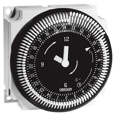Intermatic Grasslin by FM1STUZ-24U 24-Hour 21A, SPDT, 24V Electromechanical Timer Module