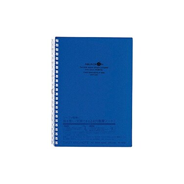 LIHIT LAB. Refillable Notebook (Journal, Lined Paper, 8.3 x 6.1 inches, Navy (N1658-11