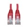 Eaton Tripp Lite Cat5e 350MHz Snagless Molded Patch Cable (RJ45 M/M- Red, 3-ft.(N001-003-RD