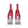 Eaton Tripp Lite Cat5e 350MHz Snagless Molded Patch Cable (RJ45 M/M- Red, 3-ft.(N001-003-RD