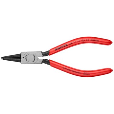 KNIPEX Tools - Circlip Pliers, Internal, Straight, 3/4"-2 23/64" Bore Dia. (4411J2, 7.25