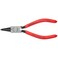KNIPEX Tools - Circlip Pliers, Internal, Straight, 3/4"-2 23/64" Bore Dia. (4411J2, 7.25