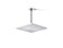 Kohler 13695-CP Contemporary Square 8" single-function rainhead, 2.5 gpm, Polished Chrome