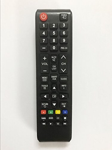 BOMAZ Replacement Remote Control for Samsung UN55FH6200 UN55FH6200F UN55FH6200FXZA Smart LED TV