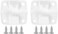 PMCAF Cooler Replacement Plastic Hinges and Screws Set, Compatible with Coleman Coolers, Set of 2