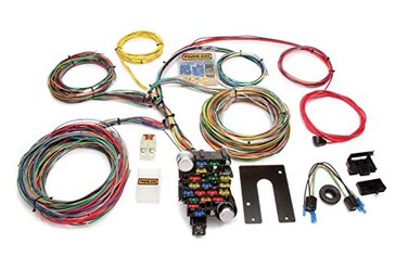 Painless Performance 10202 Classic-Plus Customizable Chassis Harness, Key in Dash, 28 Circuits