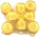 Limentea Crystal Buttons ABXY D-Pad Driection Key Button for PS5 Controller Gamepad Replacement (Yellow