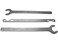 Micro Trader 3 Pieces Water Pump Pulley Hub Clutch Fan Holding Tool 3236mm Spanner Set, Grey