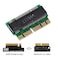 NFHK 1216pin 2014 2015 Mac to M.2 NGFF M-Key AHCI SSD Convert Card for MAC A1493 A1502 A1465 A1466