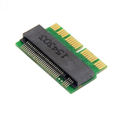 NFHK 1216pin 2014 2015 Mac to M.2 NGFF M-Key AHCI SSD Convert Card for MAC A1493 A1502 A1465 A1466