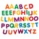 Constructive Playthings Giant Magnetic Uppercase Letters, Large Educational Magnets for Kids, BKM-302