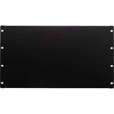 Navepoint 6U Blank Rack Mount Panel Spacer for 19-Inch Server Network Rack Enclosure Or Cabinet Black