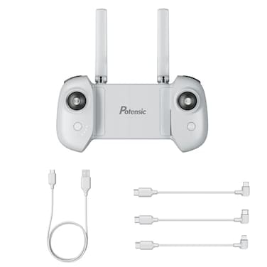 Potensic Remote Controller for ATOM SE GPS Drone, Lightweight with 1 USB Charging Cable and 3 OTG Cables