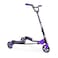 Yvolution Fliker Drift Scooter, 3-Wheels Wiggle, Foldable, Suitable for Kids and Adults (Fliker C5Purple