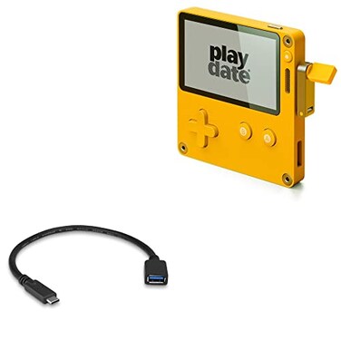 BoxWave Cable Compatible with Panic Playdate - USB Expansion Adapter, Add USB Connected Hardware to Your Phone