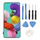 GOWENIC A51 Screen Replacement, Display Digitizer Assembly with Frame and Repair Tool Kit for Smartphone A515 A515U A515A