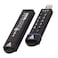 Apricorn 2TB Aegis Secure Key FIPS 140-2 Level 3 Validated 256-bit Encryption USB 3.0 Flash Drive (ASK3-2TB,Black