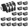 DAIERTEK 1/4 Jack Female 6.35mm Stereo 1/4 inch Guitar Pedal Input Jack Socket PCB Mount 6 Pin Input Output -18pcs