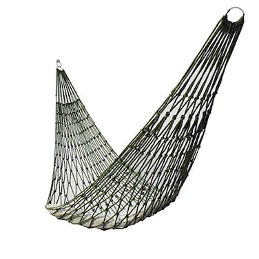 01 02 015 Outdoor Hammock, Camping Hammock Hammock Meshy Rope Hammock Sleeping Net Bed for Hiking Simple Nylon Net Hammock for