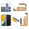 YWLRONG Fingerprint Sensor Flex Cable Replacement for Samsung Galaxy A13 5G SM-A136U Power On Off Button Flex Cable with Tools