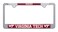 AMG Auto Emblems Officially Licensed Premium Shiny Chrome Metal License Plate Frame - Second Generation - Mascot Version (Virginia Tech