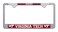 AMG Auto Emblems Officially Licensed Premium Shiny Chrome Metal License Plate Frame - Second Generation - Mascot Version (Virginia Tech