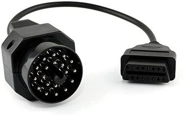 ANCEL Obd2 Female to 20 Pin Extension Convert Adapter OBD1 to OBD II Cable for 20 Pin E31 E32 E34 E36 E39 E38 E53 X 5 Z3