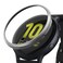 Ringke Bezel Styling Cover for Galaxy Watch Active 2 (40mm OnlyCase Bezel Ring Adhesive Accessory - Silver (GW-A2-40-09