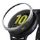 Ringke Bezel Styling Cover for Galaxy Watch Active 2 (40mm OnlyCase Bezel Ring Adhesive Accessory - Silver (GW-A2-40-09