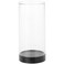 Protech CC-5 Round Storage / Display Acrylic Action Figure Display Case with Black Base, 2.25" W x 4.75" H x 2.25" D, 2-Pack