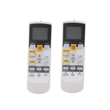 Zerone Air Conditioning Remote Control Compatible with Fujitsu AC, Replacement AC Remote Controller for Fujitsu AR-RAH1E AR-RAH2E (1