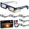 Keyaluo Solar Eclipse Glasses AAS Approved 2026,6 Pack Solar Eclipse Glasses for Direct Sun Viewing-ISO 12312-2:2015(ECE Certified