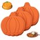 Dootafy Pumpkin Cake Pan 3 Pack - 7 Inch Silicone Fall Molds for Layer and Rainbow Baking - Halloween Thanksgiving Pancake Mold